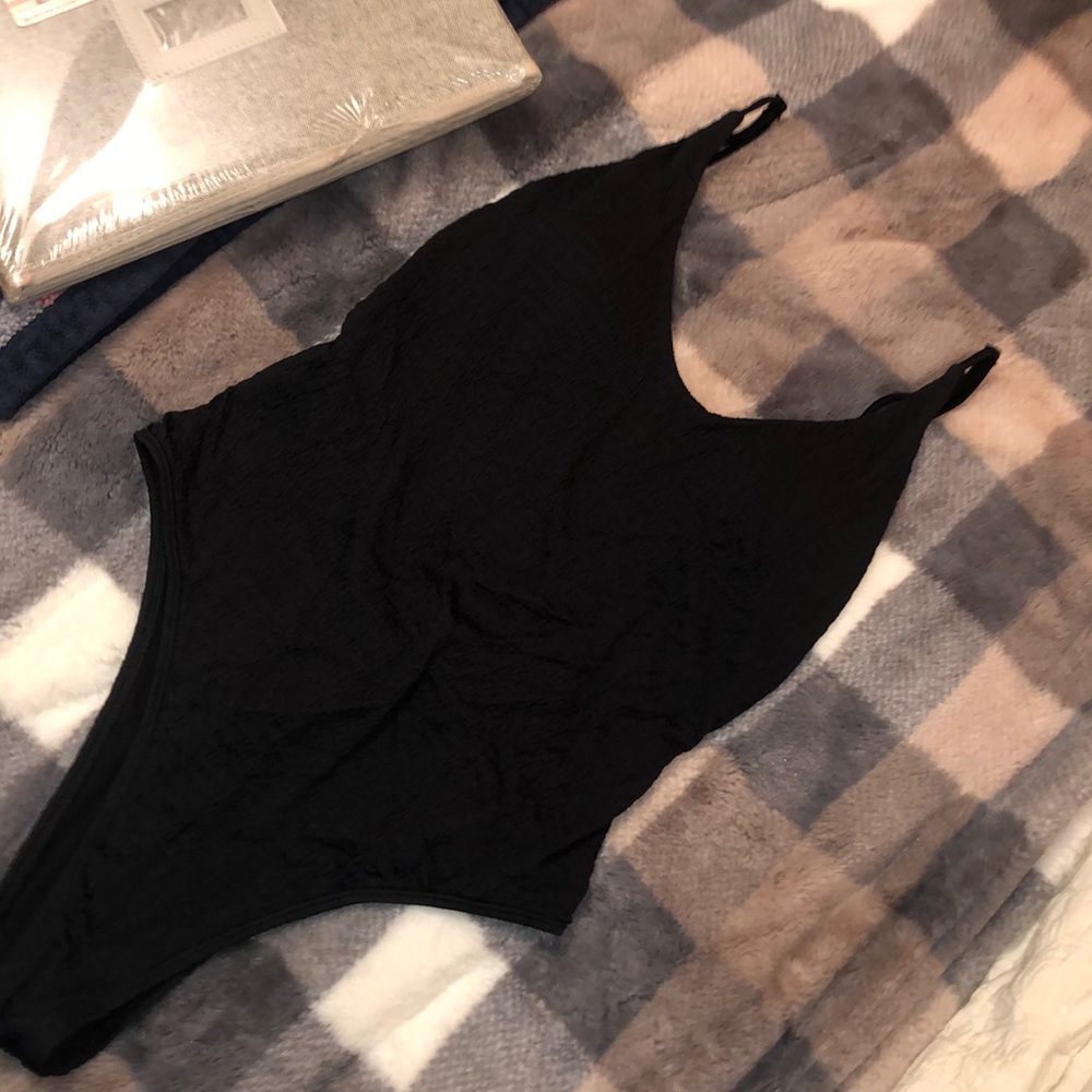 Aerie ribbed one piece swimsuit